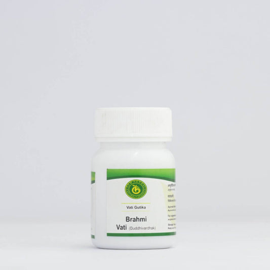 Brahmi Vati – Memory, Anxiety & Mental Clarity Support - Gemherbal
