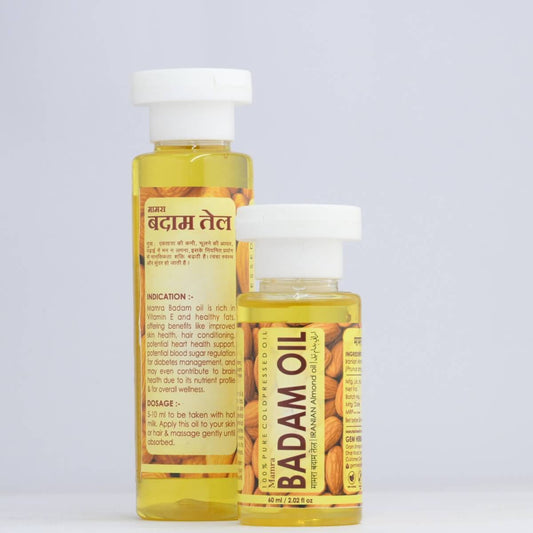 Badam Oil – Brain, Skin & Hair Nourishment - Gemherbal