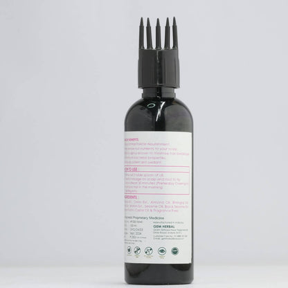 Herbal Onion Oil with Hibiscus – Anti-Hair Fall & Hair Growth Boost - Gemherbal