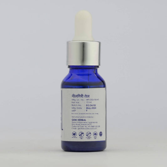 Essential Eucalyptus Oil – Cold Relief, Sinus Clear & Respiratory Ease - Gemherbal