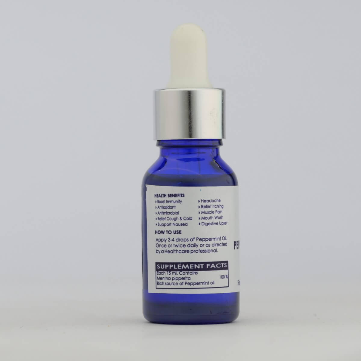 Essential Peppermint Oil – Headache Relief, Focus Boost & Cooling Sensation - Gemherbal
