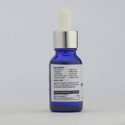 Essential Peppermint Oil – Headache Relief, Focus Boost & Cooling Sensation - Gemherbal