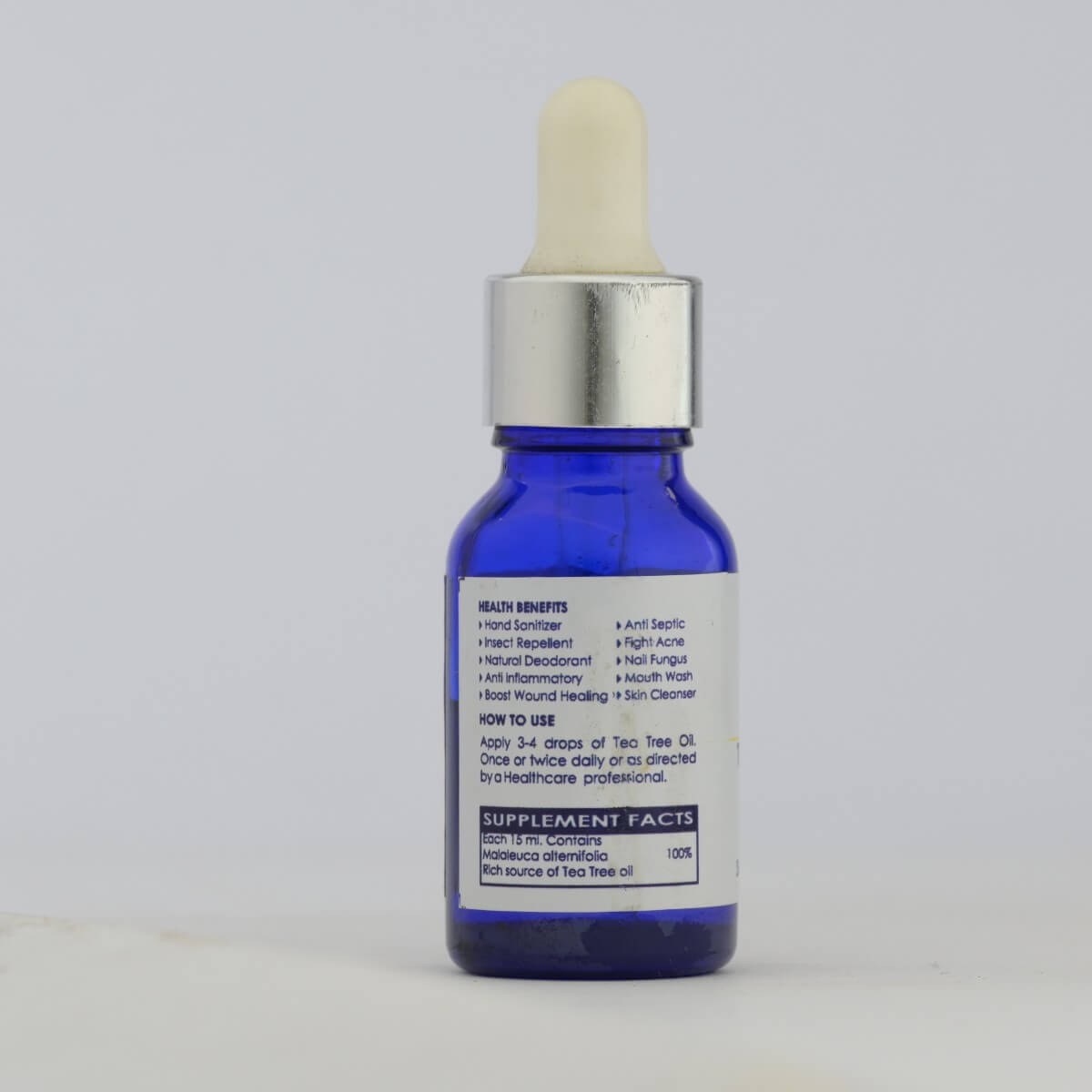Essential Tea Tree Oil – Acne Care, Scalp Cleanse & Antibacterial Shield - Gemherbal