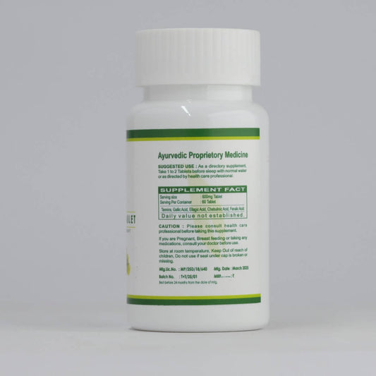 Triphala Tablet – Gut Detox, Constipation & Eye Health Support - Gemherbal