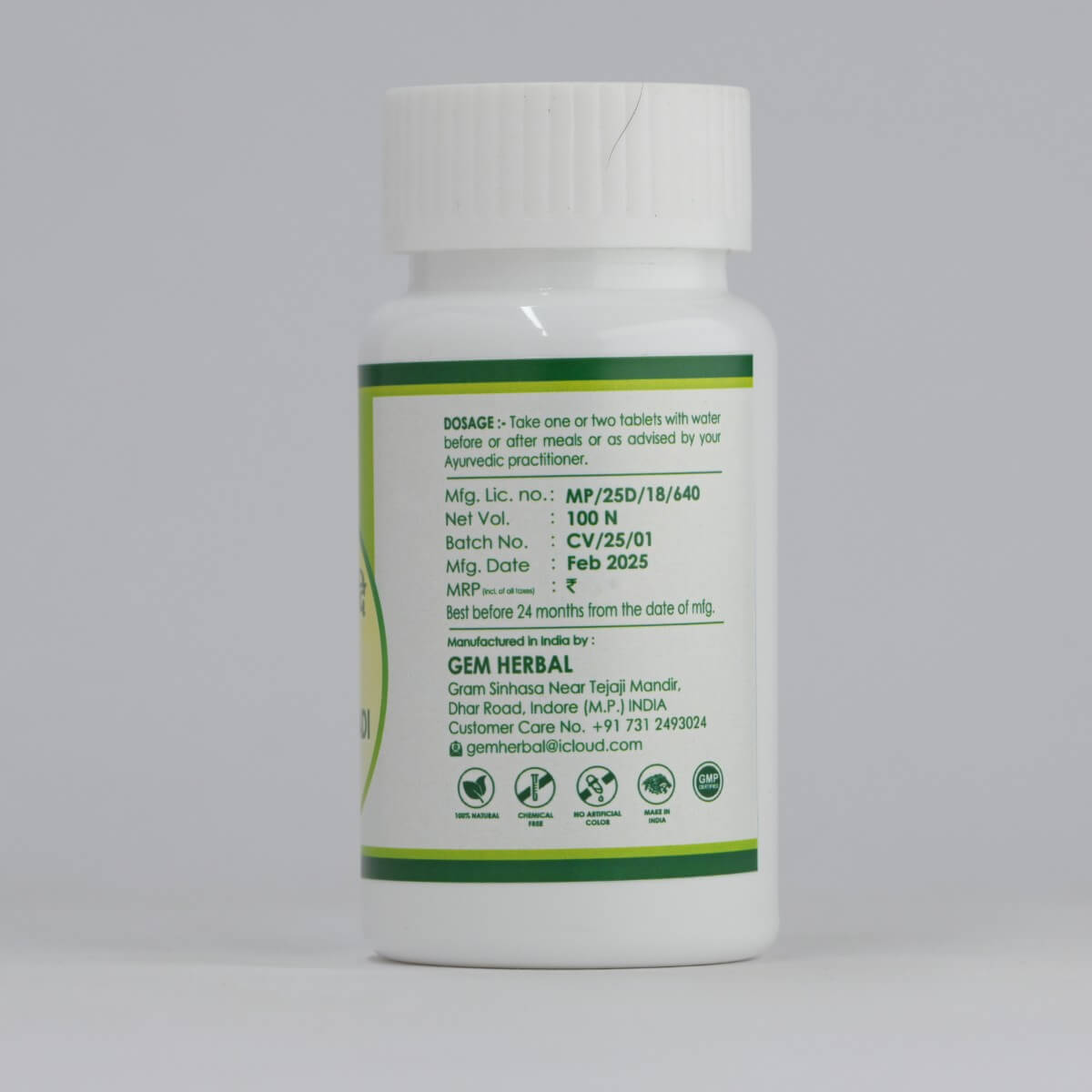 Chitrakadi Vati – Appetite, Digestion & Bloating Relief - Gemherbal