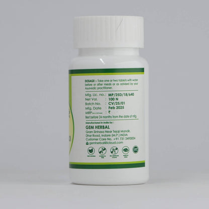 Chitrakadi Vati – Appetite, Digestion & Bloating Relief - Gemherbal