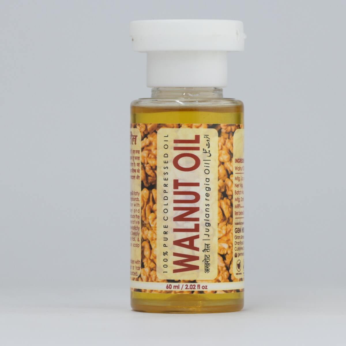 Walnut Oil – Brain Health, Skin Nourishment & Hair Strength - Gemherbal