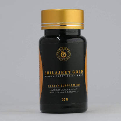 Shilajeet Gold Capsules – Strength, Stamina & Reproductive Wellness - Gemherbal