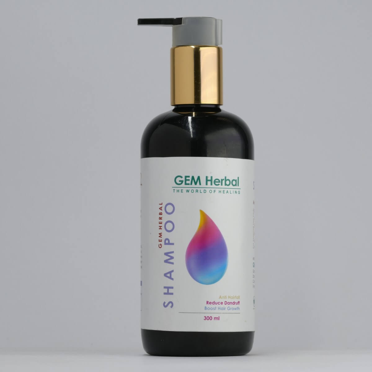 Gem Herbal Shampoo – Gentle Cleanse, Hair Fall Control & Shine - Gemherbal