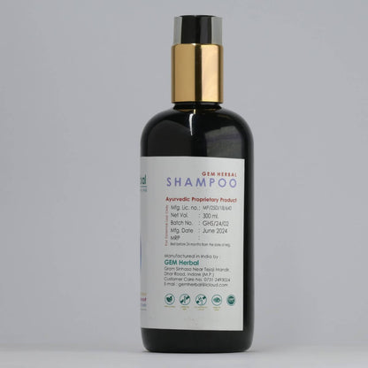 Gem Herbal Shampoo – Gentle Cleanse, Hair Fall Control & Shine - Gemherbal