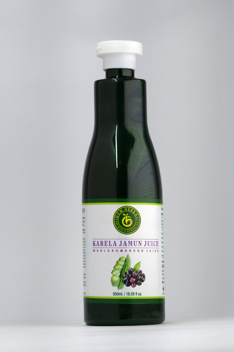 Karela Jamun Juice – Sugar Control, Digestion & Skin Wellness - Gemherbal