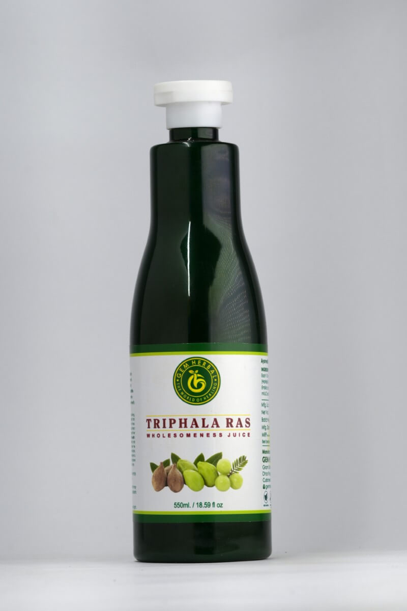 Triphala Ras – Digestion, Detox & Vision Support - Gemherbal