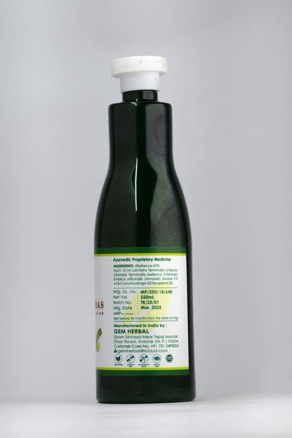 Triphala Ras – Digestion, Detox & Vision Support - Gemherbal